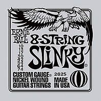 Струны для электрогитары Ernie Ball 2625 8-String Slinky Nickel Wound 10 74 SX, код: 6838968