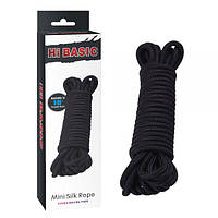 Мотузка чорна Chisa 10 метрів Mini Silk Rope SC, код: 7729223