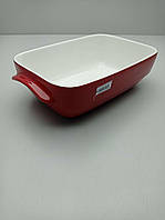 Б/У Форма для випікання Pyrex Signature прямокутна 13 х 20 см Червона