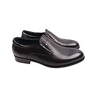 Туфлі чоловічі Brooman чорні натуральна шкіра 946-23DT 44 UD, код: 8038388
