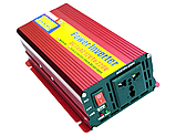 Перетворювач напруги інвертор Eryuan 1500W DC AC 12V-220V Red (3_02578) SC, код: 7780897, фото 4