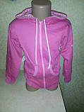 Кофта дитяча на блискавці з написом, фото 2
