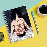 Скетчбук Sketchbook блокнот для малювання з принтом Naruto Наруто Мадара А3 Кавун 48 SC, код: 8301373