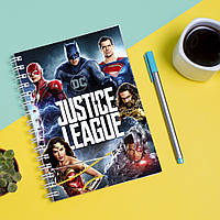 Скетчбук Sketchbook блокнот для малювання з принтом Ліга справедливості Justice League А3 Кав SC, код: 8301693