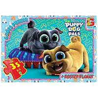 Пазлы детские Веселые мопсы Puppy Dog Pals G-Toys MD402 35 элементов SC, код: 8365472