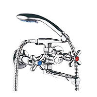 Смеситель для ванны Zegor DST-3-A827, латунь, короткий излив TP, код: 8211071