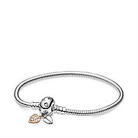 Серебряный Браслет Pandora Moments Листья 588333CZ 17 FG, код: 7360149