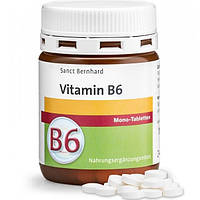 Пиридоксин Sanct Bernhard Vitamin B6 10 mg 240 Tabs EV, код: 8372046