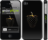 Пластиковый чехол Endorphone на iPhone 4s Черная клубника (3585t-12-26985) MY, код: 1391032