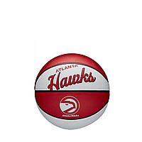 Мини-Мяч баскетбольный Wilson NBA TEAM RETRO BSKT MINI ATL HAWKS SZ3 FE, код: 7815313