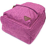 Жіночий рюкзак із текстилю Vintage 22243 Фіолетовий SC, код: 8324027, фото 3