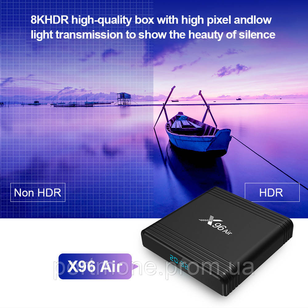 TV приставка Amlogic X96 Air S905X3 4GB RAM 32GB ROM PM, код: 7422100 - фото 7 - id-p2156198905