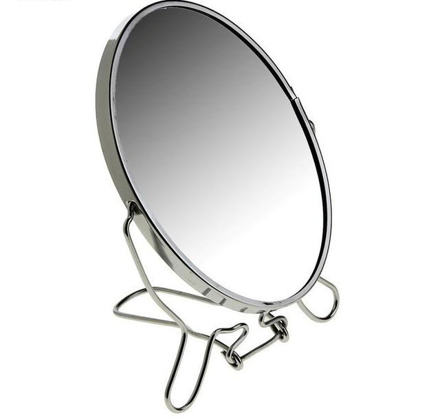 Двустороннее косметическое зеркало для макияжа на подставке Саме То Two-Side Mirror 16 см (41 PK, код: 8194794 - фото 1 - id-p2155649462