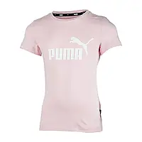 Детская Футболка Puma ESS Logo Tee Розовый 104 (58702982 104) z113-2024