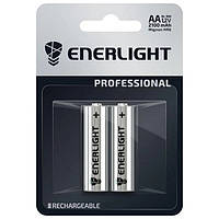 Аккумуляторные батарейки АА ENERLIGHT Professional AA 2100mAh BLI 2 шт OM, код: 8375675