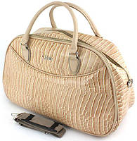 Дорожная спортивная сумка из искусственной кожи Voila Wallaby Бежевый (31417647) NL, код: 8299037