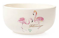 Пиала Bona ceramic Розовый Фламинго 550 мл DP40719 EV, код: 7426436