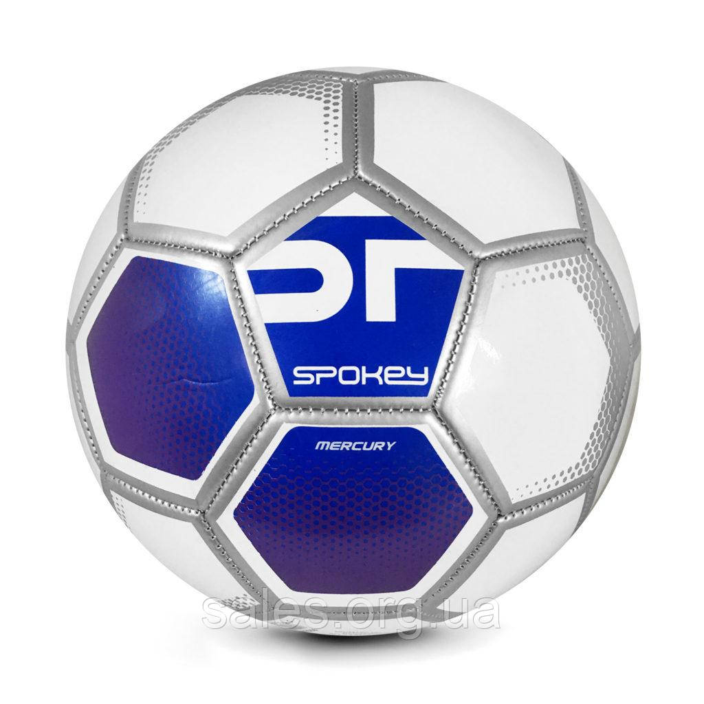Футбольний м'яч Spokey Mercury 5 Біло-синій (s0588) SC, код: 1250766