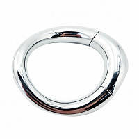 Металеве кільце на пеніс Bdsm4u Magnet Curved Penis Ring Medium SC, код: 7729139