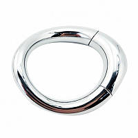 Металеве кільце на пеніс Bdsm4u Magnet Curved Penis Ring Small SC, код: 7950934