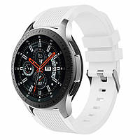 Ремешок 22 мм BeWatch ECO2 для Samsung Galaxy Watch 46mm | Samsung Gear S3 Белый (1012102.3) UM, код: 1853788