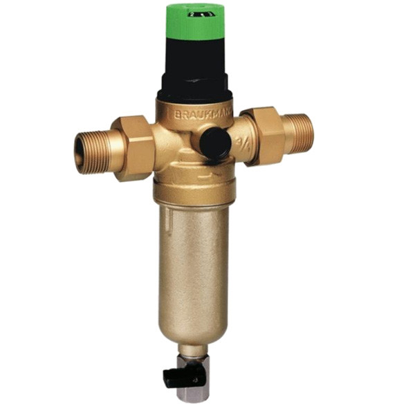 Самопромивний фільтр для гарячої води Honeywell FK06F 1/2AAM з регулятором тиску