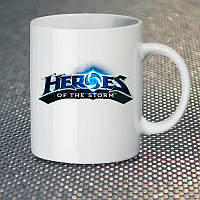 Чашка Fan Girl Логотип Heroes Of The Storm New (14429) 330 мл Белый GR, код: 7588149