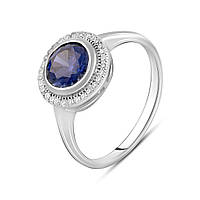 Серебряное кольцо SilverBreeze с мистик топазом 2.44ct (2116134) 18 MP, код: 8024431