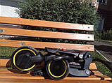 Складаний велосипед з батьківською ручкою, біговел, штовхач, коляска 5в1 YOYA Сірий SC, код: 6659116, фото 8