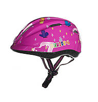Велосипедный детский шлем Onride Clip бабочки M 52-56 Розовый 69078900075 FE, код: 7758143