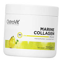 Хондропротектор (для спорта) OstroVit Marine Collagen 200 g 74 servings Pear FT, код: 7808998