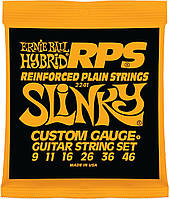 Струны для электрогитары Ernie Ball 2241 RPS-9 Reinforced Hybrid Slinky Electric Guitar Strin PR, код: 6555370