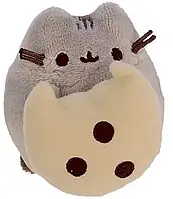 Мягкая игрушка 2Life Pusheen cat с печеньем большим 8х7 см Серый (v-11492) EJ, код: 8388264