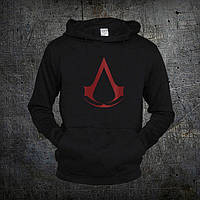 Худи Fruit of the Loom Лого Ассассин Крид Assassins Creed Logo Черный XL (119661) FE, код: 7583954