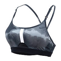 Женский Топ Nike W NK DF INDY DYE AOP BRA Черный XS (DM0557-010) z113-2024