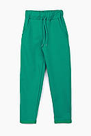 Спортивные штаны однотонные прямые для девочки SAFARI 60187 116 см Зеленый (2000989505860) EV, код: 7885423
