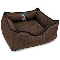 Лежак для собак и котов EGO Bosyak Рогожка XS 50x45 Коричневый (спальное место для собак и ко SP, код: 7635054