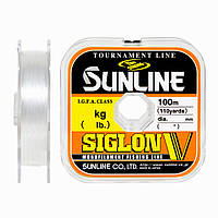 Леска Sunline Siglon V 100м 0,26мм 6кг 13lb ES, код: 6500818