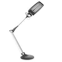 Настольная лампа в современном стиле офисная Brille MTL-10 Серый SN, код: 7271416