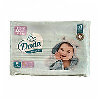 Детские одноразовые подгузники Dada Extra Soft 4 maxi 7-16 кг 48 шт PP, код: 8177401