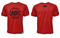 Футболка LUCKY JOHN S Red (AM-157-01S) SC, код: 1713347