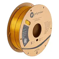 Polymaker Filament PolyLite Silk PLA 1.75mm, 1kg - Gold