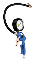 Пневмопистолет для подкачки колес MASTERTOOL с манометром 0-12 бар 81-8750 ML, код: 7232809
