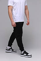Спортивные штаны мужские прямые Tommy life 84679-B 44 Черный (2000989488620) GT, код: 7901989