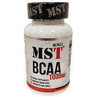 Аминокислота BCAA для спорта MST Nutrition BCAA 1000 mg 90 Tabs SB, код: 7611091