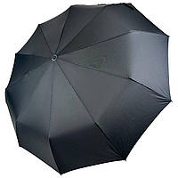 Чоловіча парасолька-автомат від Feeling Rain на 10 спиць із прямою ручкою антивітер чорний FR 0458-1 SC, код: 8324072
