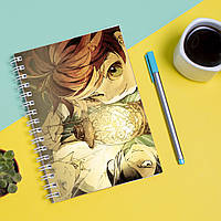 Скетчбук Sketchbook блокнот для рисования с принтом The Promised Neverland - Обещанный Неверл SP, код: 8301611