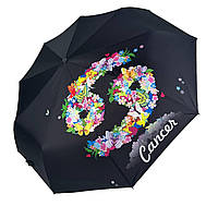 Женский зонт-автомат Зодиак в подарочной упаковке с платком от Rain Flower Рак Cancer (mini) TN, код: 8198883