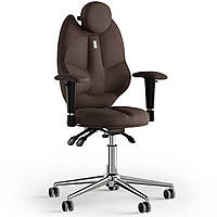 Кресло KULIK SYSTEM TRIO Ткань с подголовником без строчки Шоколадный (14-901-BS-MC-0504) EM, код: 1668746