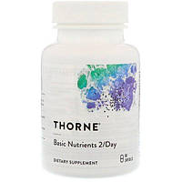 Витаминно-минеральный комплекс Thorne Research Basic Nutrients 2Day 60 Caps TT, код: 7541618